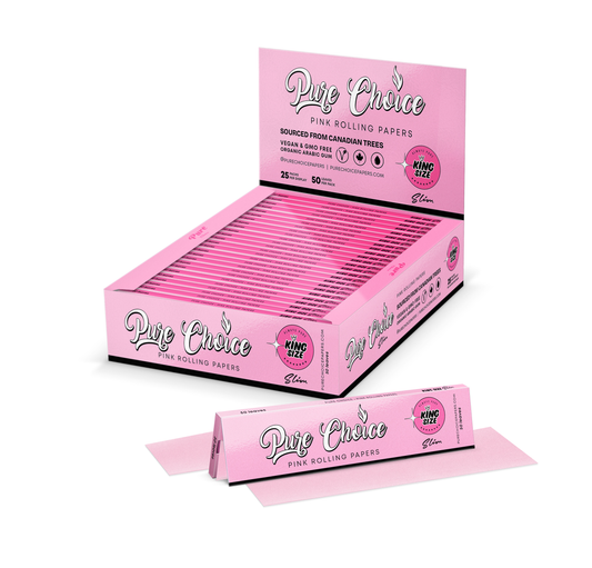 Pink Rolling Papers Single Pack